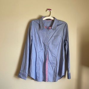 Signature Collection Women’s Blouse, Size XL, Color Light blue